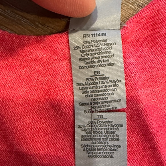 Next Level Apparel Coral Tank Top with Crab Design Vintage Massey’s Landing - Picture 5 of 9